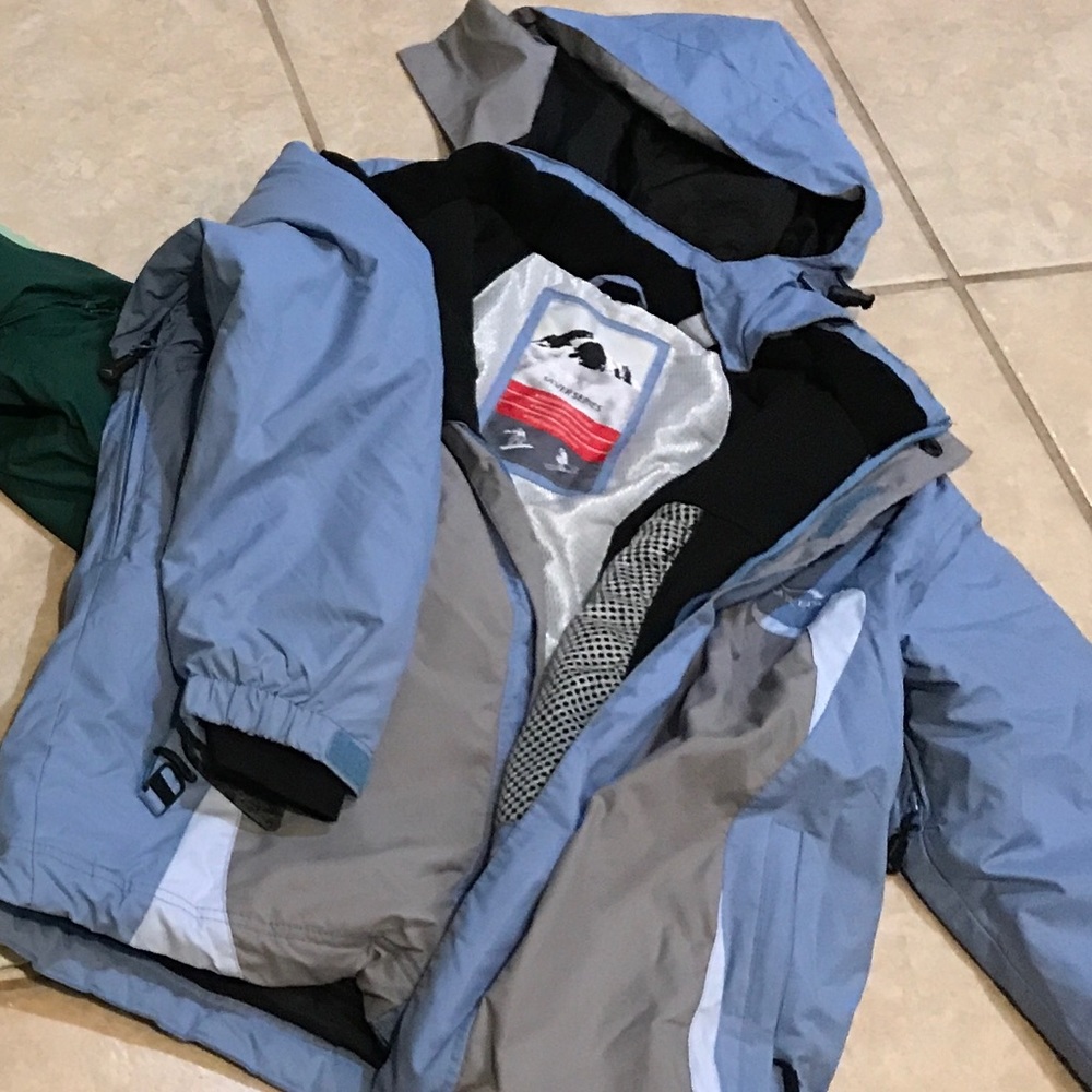 Blue Women's ski  Polar edge jacket